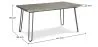 Pack Eettafel - Industrieel Ontwerp 150cm + Set van 6 Eetkamerstoelen - Industrieel Ontwerp - Hairpin Stylix image 7