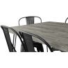 Pack Eettafel - Industrieel Ontwerp 150cm + Set van 6 Eetkamerstoelen - Industrieel Ontwerp - Hairpin Stylix image 7