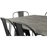 Pack Eettafel - Industrieel Ontwerp 150cm + Set van 6 Eetkamerstoelen - Industrieel Ontwerp - Hairpin Stylix image 7