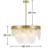Discos Cristal Plafondlamp - Design Hanglamp - Luna image 7