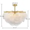Plafondlamp Nacre - Discos Hanglamp - Karl image 7