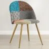 Eetkamerstoel - bekleed met patchwork - Scandinavische stijl - Patty image 7
