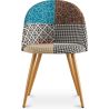 Eetkamerstoel - bekleed met patchwork - Scandinavische stijl - Patty image 7
