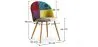Eetkamerstoel - bekleed met patchwork - Scandinavische stijl - Ray image 7