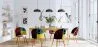 Eetkamerstoel - bekleed met patchwork - Scandinavische stijl - Ray image 7