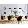 Eetkamerstoel - bekleed met patchwork - Scandinavische stijl - Ray image 7