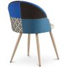 Eetkamerstoel - bekleed met patchwork - Scandinavische stijl - Evelyne image 7