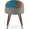 Eetkamerstoel - bekleed met patchwork - Scandinavische stijl - Patty image 7