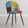 Eetkamerstoel - bekleed met patchwork - Scandinavische stijl - Simona image 7