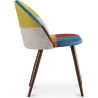 Eetkamerstoel - bekleed met patchwork - Scandinavische stijl - Simona image 7
