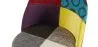 Eetkamerstoel - bekleed met patchwork - Scandinavische stijl - Ray image 7