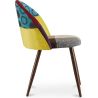 Eetkamerstoel - bekleed met patchwork - Scandinavische stijl - Ray image 7