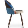 Eetkamerstoel - bekleed met patchwork - Scandinavische stijl - Pixi image 7