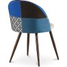 Eetkamerstoel - bekleed met patchwork - Scandinavische stijl - Pixi image 7