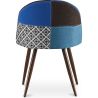 Eetkamerstoel - bekleed met patchwork - Scandinavische stijl - Pixi image 7