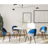Eetkamerstoel - bekleed met patchwork - Scandinavische stijl - Pixi image 7