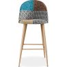 Patchwork beklede kruk - Scandinavische stijl - Evelyne image 7