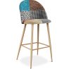 Patchwork beklede kruk - Scandinavische stijl - Evelyne image 7