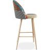 Patchwork beklede kruk - Scandinavische stijl - Evelyne image 7