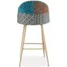 Patchwork beklede kruk - Scandinavische stijl - Evelyne image 7