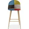 Patchwork beklede kruk - Scandinavische stijl - Evelyne image 7