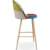 Patchwork beklede kruk - Scandinavische stijl - Evelyne image 7