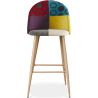 Met patchwork beklede kruk - Scandinavische stijl - Evelyne image 7