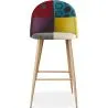 Met patchwork beklede kruk - Scandinavische stijl - Evelyne image 7