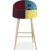 Met patchwork beklede kruk - Scandinavische stijl - Evelyne image 7