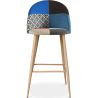 Patchwork beklede kruk - Scandinavische stijl - Evelyne image 7