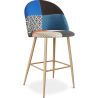 Patchwork beklede kruk - Scandinavische stijl - Evelyne image 7