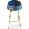 Patchwork beklede kruk - Scandinavische stijl - Evelyne image 7