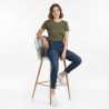 Patchwork beklede kruk - Scandinavische stijl - Zwart en Wit - Evelyne image 7