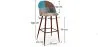 Patchwork beklede kruk - Scandinavische stijl - Patty image 7