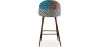 Patchwork beklede kruk - Scandinavische stijl - Patty image 7
