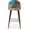 Patchwork beklede kruk - Scandinavische stijl - Patty image 7