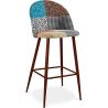 Patchwork beklede kruk - Scandinavische stijl - Patty image 7