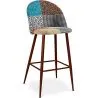 Patchwork beklede kruk - Scandinavische stijl - Patty image 7