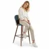 Patchwork beklede kruk - Scandinavische stijl - Simona image 7