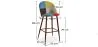 Patchwork beklede kruk - Scandinavische stijl - Simona image 7