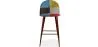 Patchwork beklede kruk - Scandinavische stijl - Simona image 7