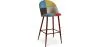 Patchwork beklede kruk - Scandinavische stijl - Simona image 7