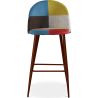 Patchwork beklede kruk - Scandinavische stijl - Simona image 7