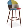 Patchwork beklede kruk - Scandinavische stijl - Simona image 7