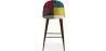 Patchwork beklede kruk - Scandinavische stijl - Ray image 7