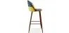 Patchwork beklede kruk - Scandinavische stijl - Ray image 7