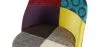Patchwork beklede kruk - Scandinavische stijl - Ray image 7