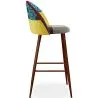 Patchwork beklede kruk - Scandinavische stijl - Ray image 7