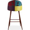 Patchwork beklede kruk - Scandinavische stijl - Ray image 7