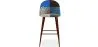 Patchwork kruk met bekleding - Scandinavische stijl - Pixi image 7